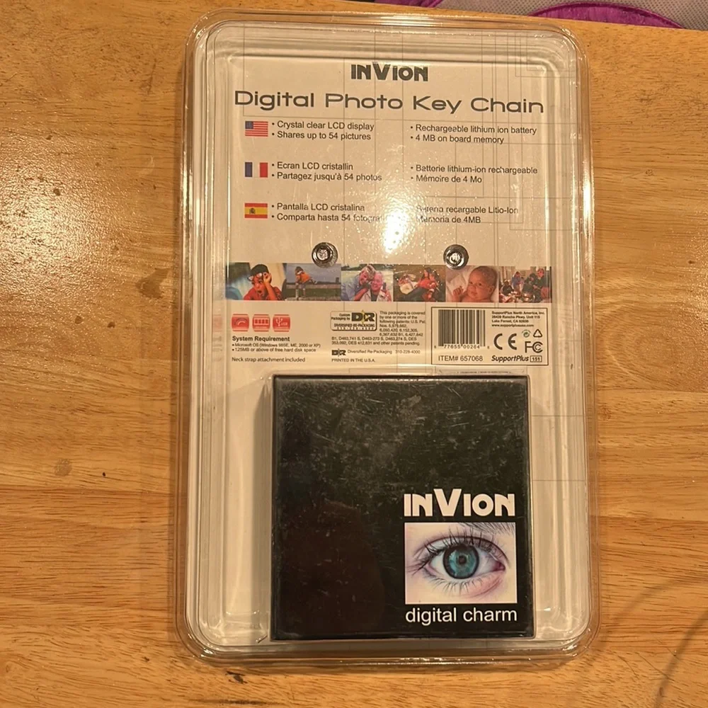 Digital Photo key chain
